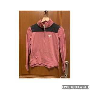 VS Pink Quarter Zip